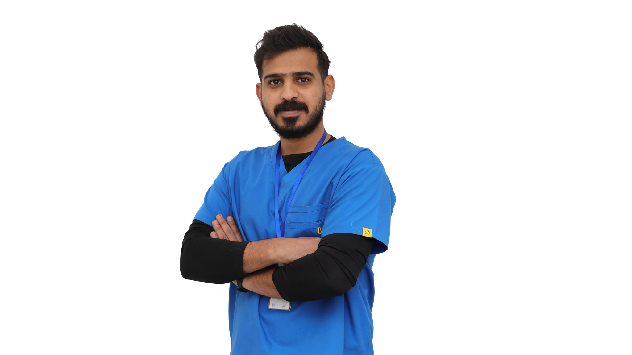 Ali Asiri, a physical therapy specialist.